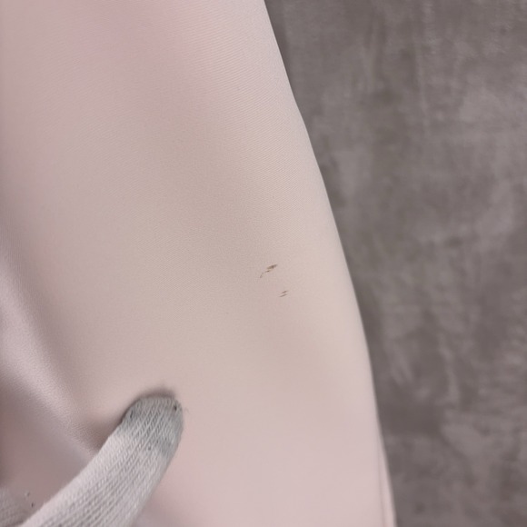 David's Bridal Formal Dress Womens Size 10 Blush Pink Beaded Evening Gown - Picture 8 of 10